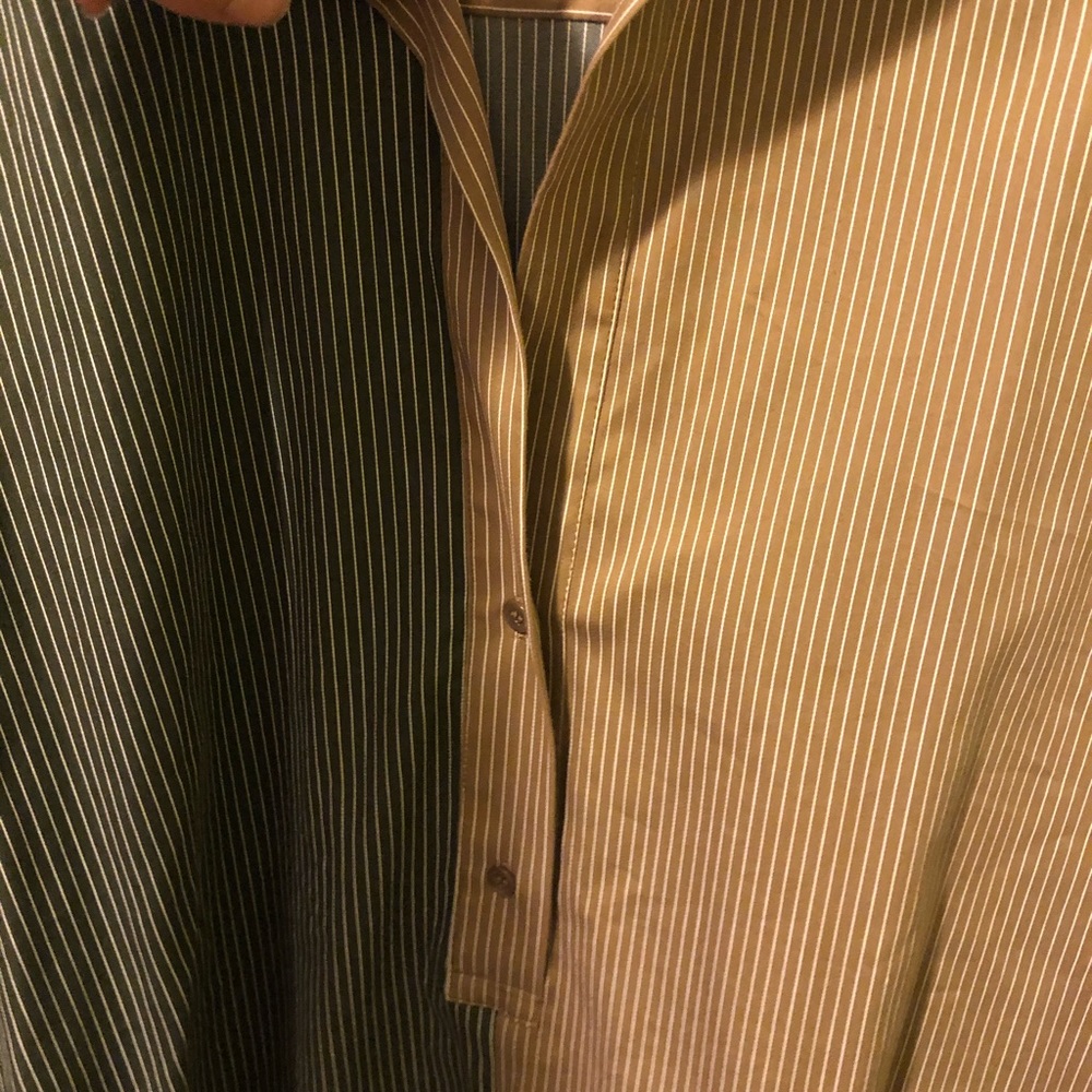 Zara striped hi-lo blouse - Picture 5 of 7